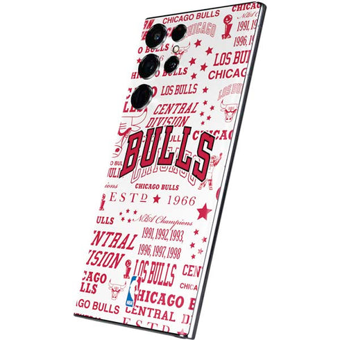 NBA Chicago Bulls Historic Blast Galaxy S22 Ultra Skin