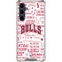 NBA Chicago Bulls Historic Blast Galaxy S23 FE Clear Case