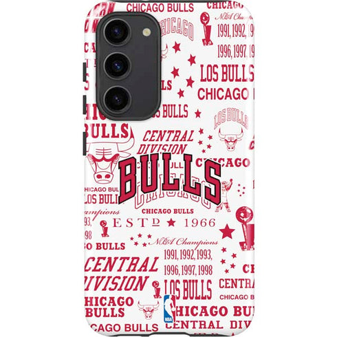 NBA Chicago Bulls Historic Blast Galaxy S23 Plus Pro Case