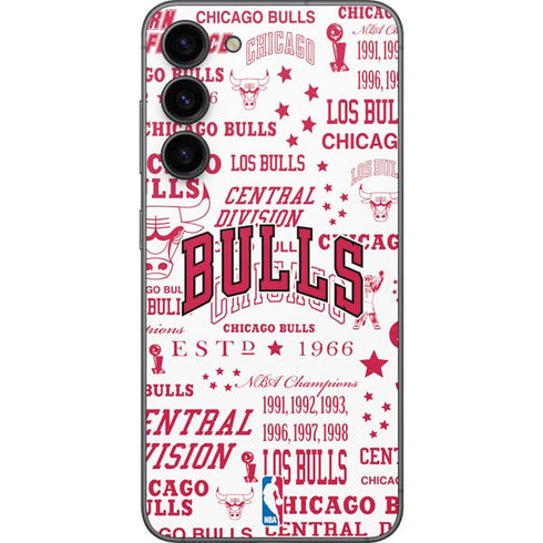 NBA Chicago Bulls Historic Blast Galaxy S23 Plus Skin