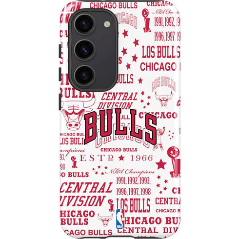 NBA Chicago Bulls Historic Blast Galaxy S23 Pro Case