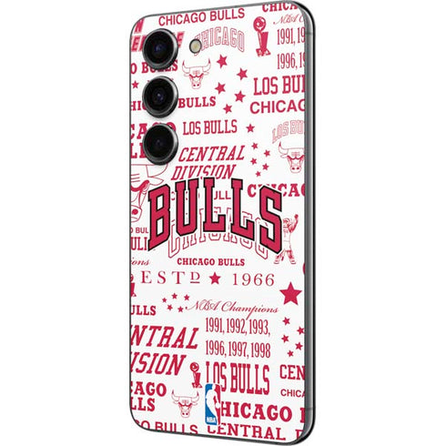 NBA Chicago Bulls Historic Blast Galaxy S23 Skin