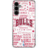 NBA Chicago Bulls Historic Blast Galaxy S24 Plus Clear Case