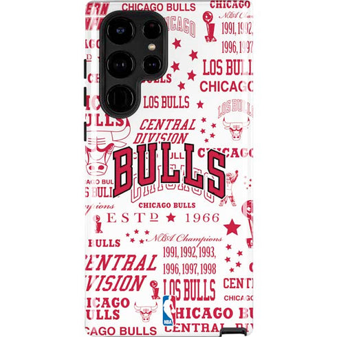NBA Chicago Bulls Historic Blast Galaxy S24 Ultra Impact Case
