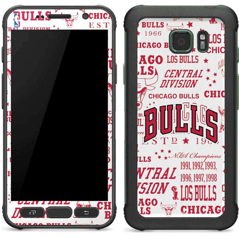 NBA Chicago Bulls Historic Blast Galaxy S7 Active Skin