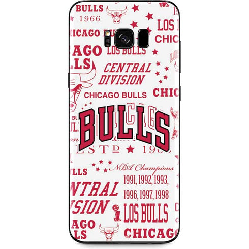NBA Chicago Bulls Historic Blast Galaxy S8 Plus Skin