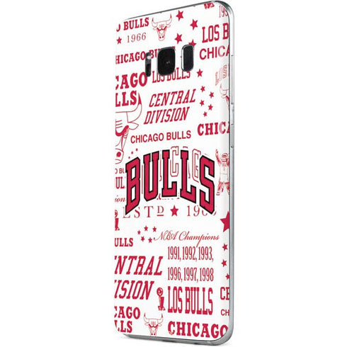 NBA Chicago Bulls Historic Blast Galaxy S8 Skin