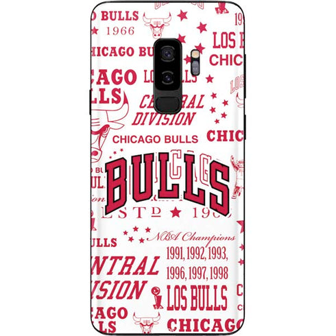 NBA Chicago Bulls Historic Blast Galaxy S9 Plus Skin