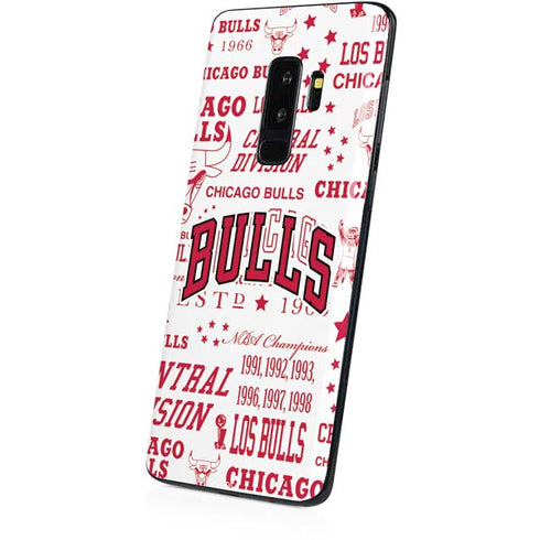 NBA Chicago Bulls Historic Blast Galaxy S9 Plus Skin