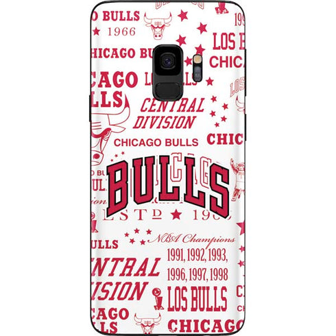 NBA Chicago Bulls Historic Blast Galaxy S9 Skin