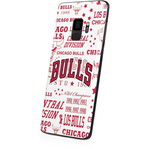 NBA Chicago Bulls Historic Blast Galaxy S9 Skin