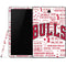 NBA Chicago Bulls Historic Blast Samsung Galaxy Tab Skin