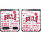 NBA Chicago Bulls Historic Blast Galaxy Z Flip Skin