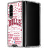 NBA Chicago Bulls Historic Blast Galaxy Z Fold4 5G Clear Case