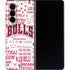 NBA Chicago Bulls Historic Blast Galaxy Z Fold4 5G Skin