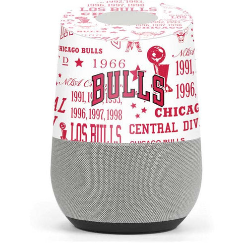 NBA Chicago Bulls Historic Blast Google Home Skin
