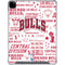 NBA Chicago Bulls Historic Blast iPad Pro 12.9in (2020) Clear Case