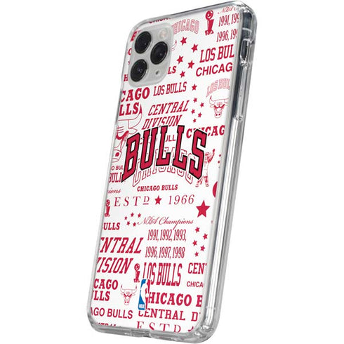 NBA Chicago Bulls Historic Blast iPhone 11 Pro Clear Case