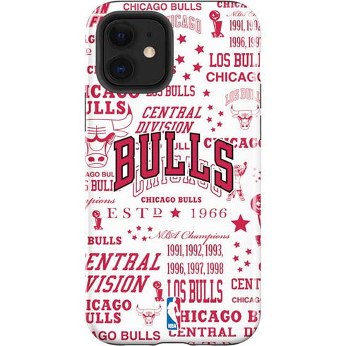 NBA Chicago Bulls Historic Blast iPhone 12 Impact Case