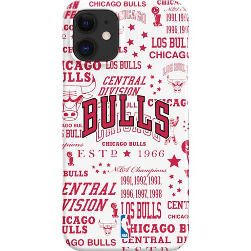 NBA Chicago Bulls Historic Blast iPhone 12 Mini Lite Case