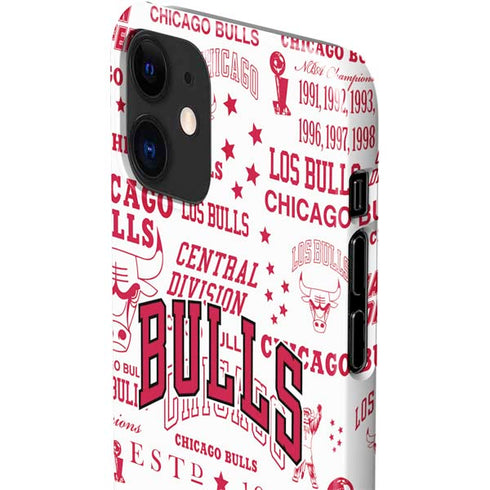 NBA Chicago Bulls Historic Blast iPhone 12 Mini Lite Case