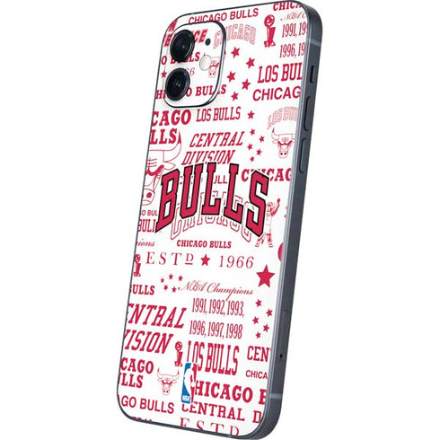 NBA Chicago Bulls Historic Blast iPhone 12 Mini Skin