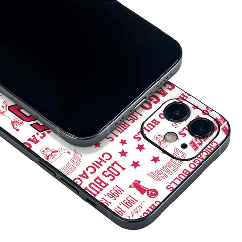 NBA Chicago Bulls Historic Blast iPhone 12 Mini Skin