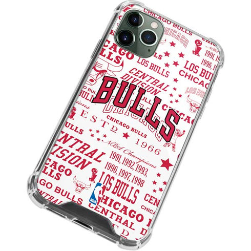 NBA Chicago Bulls Historic Blast iPhone 12 Pro Clear Case