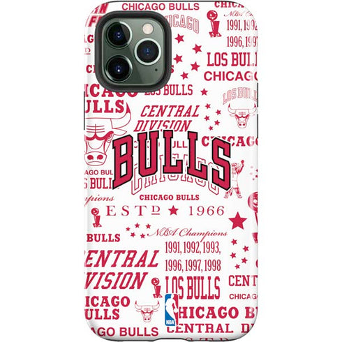 NBA Chicago Bulls Historic Blast iPhone 12 Pro Impact Case