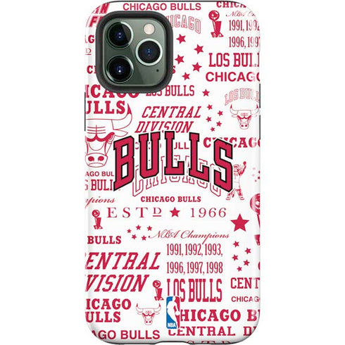 NBA Chicago Bulls Historic Blast iPhone 12 Pro Max Impact Case
