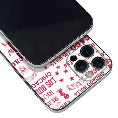 NBA Chicago Bulls Historic Blast iPhone 12 Pro Skin