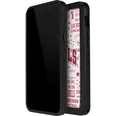 NBA Chicago Bulls Historic Blast iPhone 12 Pro Waterproof Case
