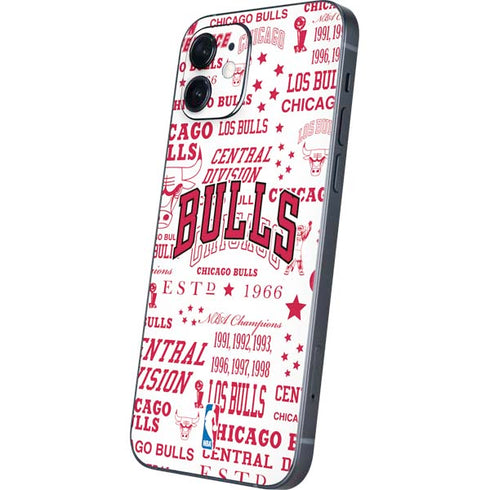 NBA Chicago Bulls Historic Blast iPhone 12 Skin