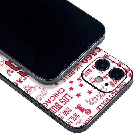 NBA Chicago Bulls Historic Blast iPhone 12 Skin