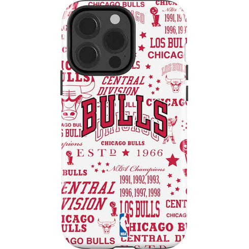 NBA Chicago Bulls Historic Blast iPhone 13 Pro Impact Case