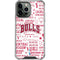 NBA Chicago Bulls Historic Blast iPhone 13 Pro Max Clear Case