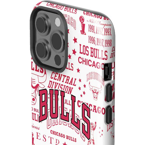 NBA Chicago Bulls Historic Blast iPhone 13 Pro Max Impact Case