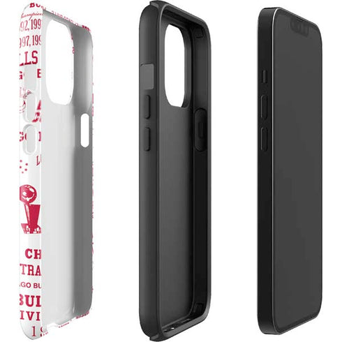NBA Chicago Bulls Historic Blast iPhone 13 Pro Max Impact Case