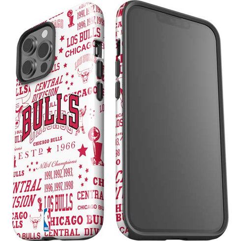 NBA Chicago Bulls Historic Blast iPhone 13 Pro Max Impact Case