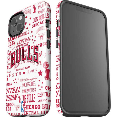 NBA Chicago Bulls Historic Blast iPhone 14 Plus Impact Case