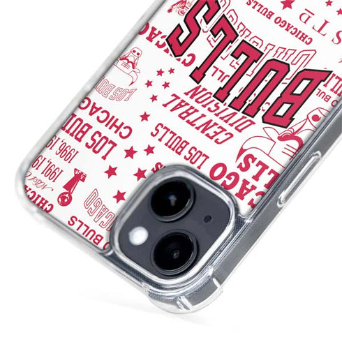 NBA Chicago Bulls Historic Blast iPhone 15 Plus MagSafe Case
