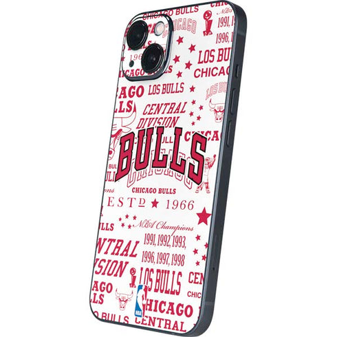 NBA Chicago Bulls Historic Blast iPhone 14 Plus Skin