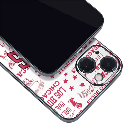 NBA Chicago Bulls Historic Blast iPhone 14 Plus Skin