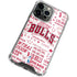 NBA Chicago Bulls Historic Blast iPhone 14 Pro Clear Case