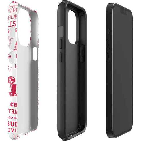 NBA Chicago Bulls Historic Blast iPhone 14 Pro Impact Case