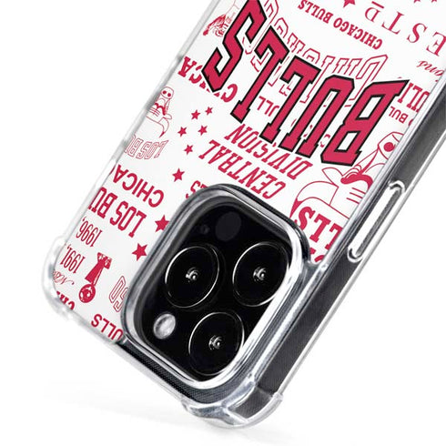 NBA Chicago Bulls Historic Blast iPhone 15 Pro Max MagSafe Case