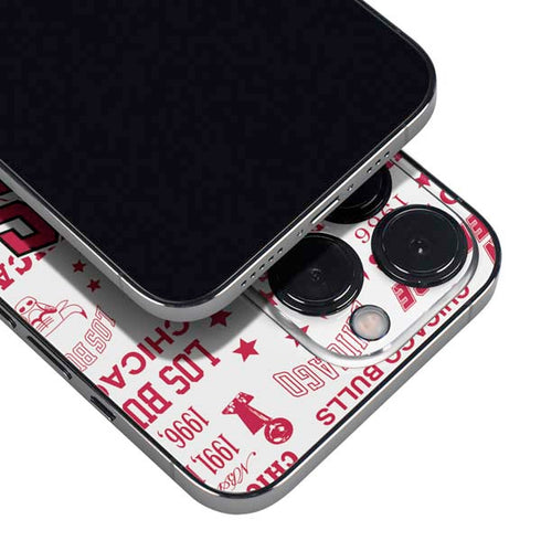 NBA Chicago Bulls Historic Blast iPhone 14 Pro Max Skin