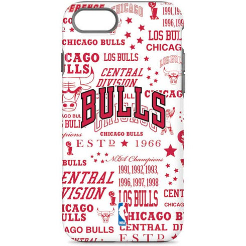 NBA Chicago Bulls Historic Blast iPhone 8 Pro Case