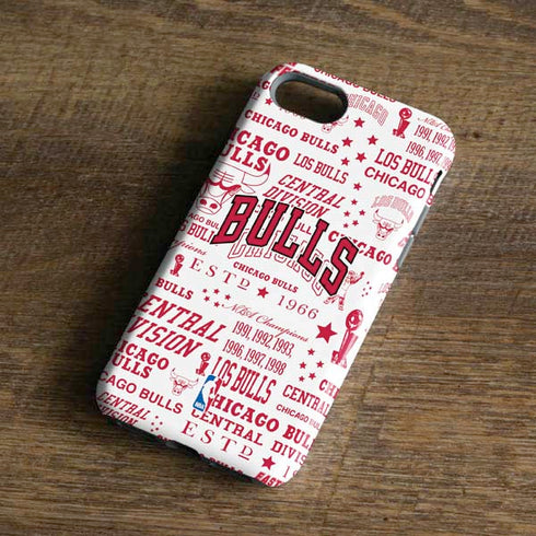 NBA Chicago Bulls Historic Blast iPhone 8 Pro Case