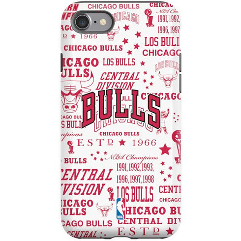 NBA Chicago Bulls Historic Blast iPhone SE (2nd & 3rd Gen) Pro Case